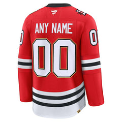 Chicago Blackhawks Fanatics Centennial Premium Custom Jersey - Red Jerseys