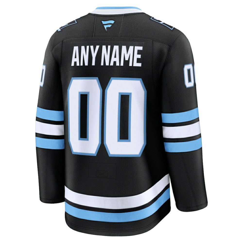 Utah Mammoth Fanatics Home Premium Custom Jersey - Black Jerseys