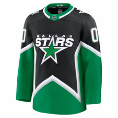 Dallas Stars Fanatics Alternate Premium Custom Jersey - Black Jerseys