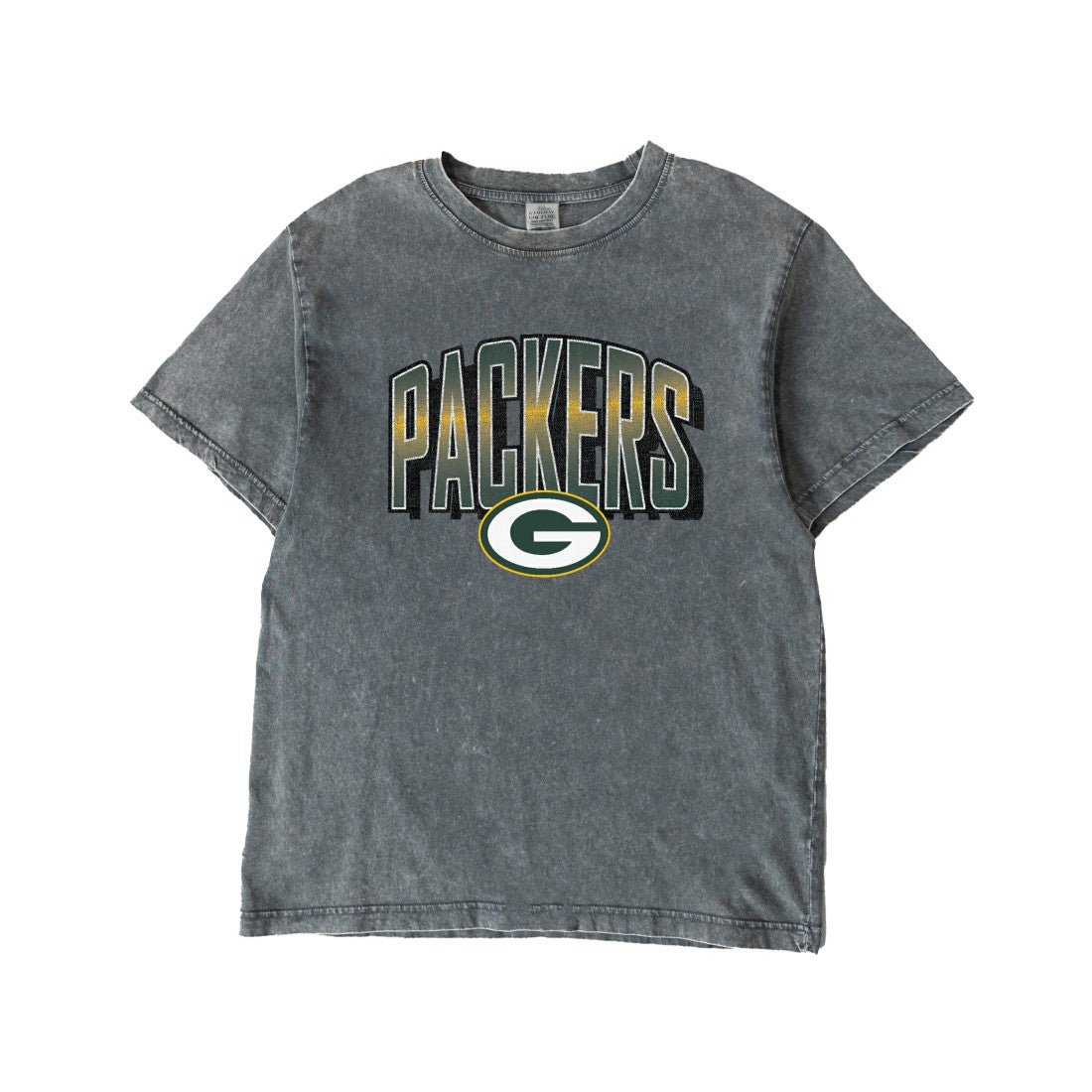 Green Bay Packers Gameday Couture Women's Peak Performance Oversized Snow Wash T-Shirt - Gray on sale