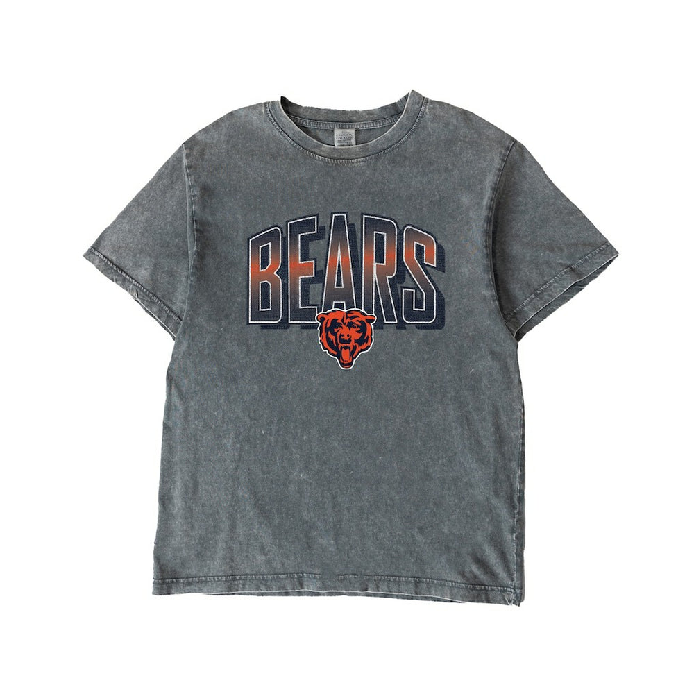 Chicago Bears Gameday Couture Women's Peak Performance Oversized Snow Wash T-Shirt - Gray discount