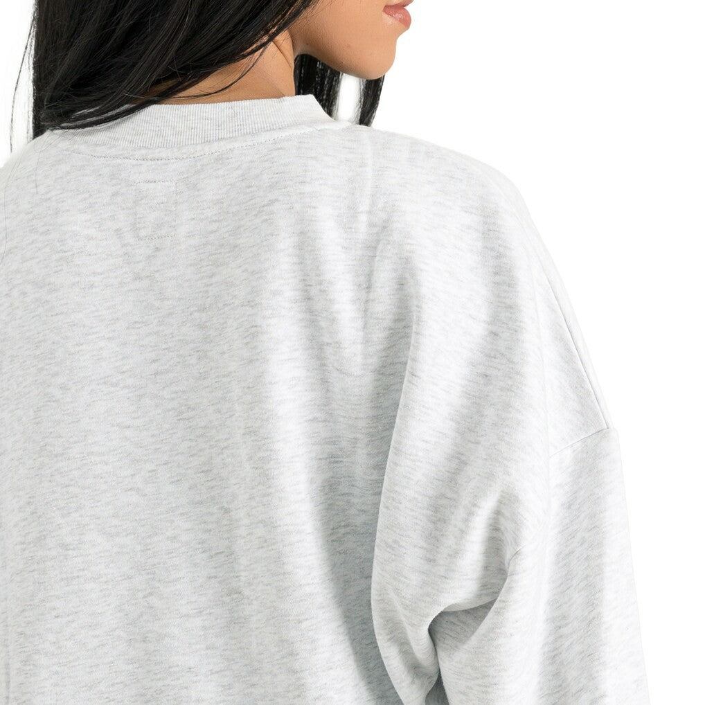 Los Angeles Chargers Gameday Couture Women's Heritage Premium Fleece Pullover Sweatshirt - Gray discount