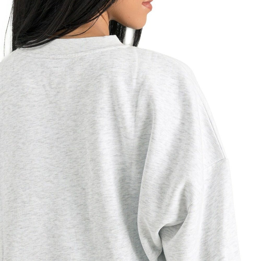 Los Angeles Chargers Gameday Couture Women's Heritage Premium Fleece Pullover Sweatshirt - Gray discount