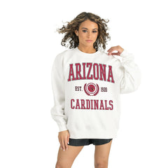 Arizona Cardinals Gameday Couture Women's Timeless Triumph Premium Fleece Pullover Sweatshirt - White discount