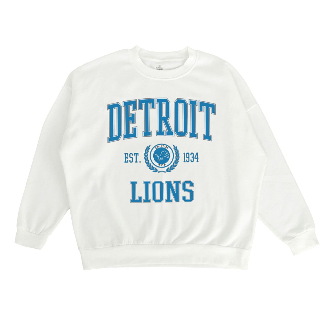 Detroit Lions Gameday Couture Women's Timeless Triumph Premium Fleece Pullover Sweatshirt - White outlet