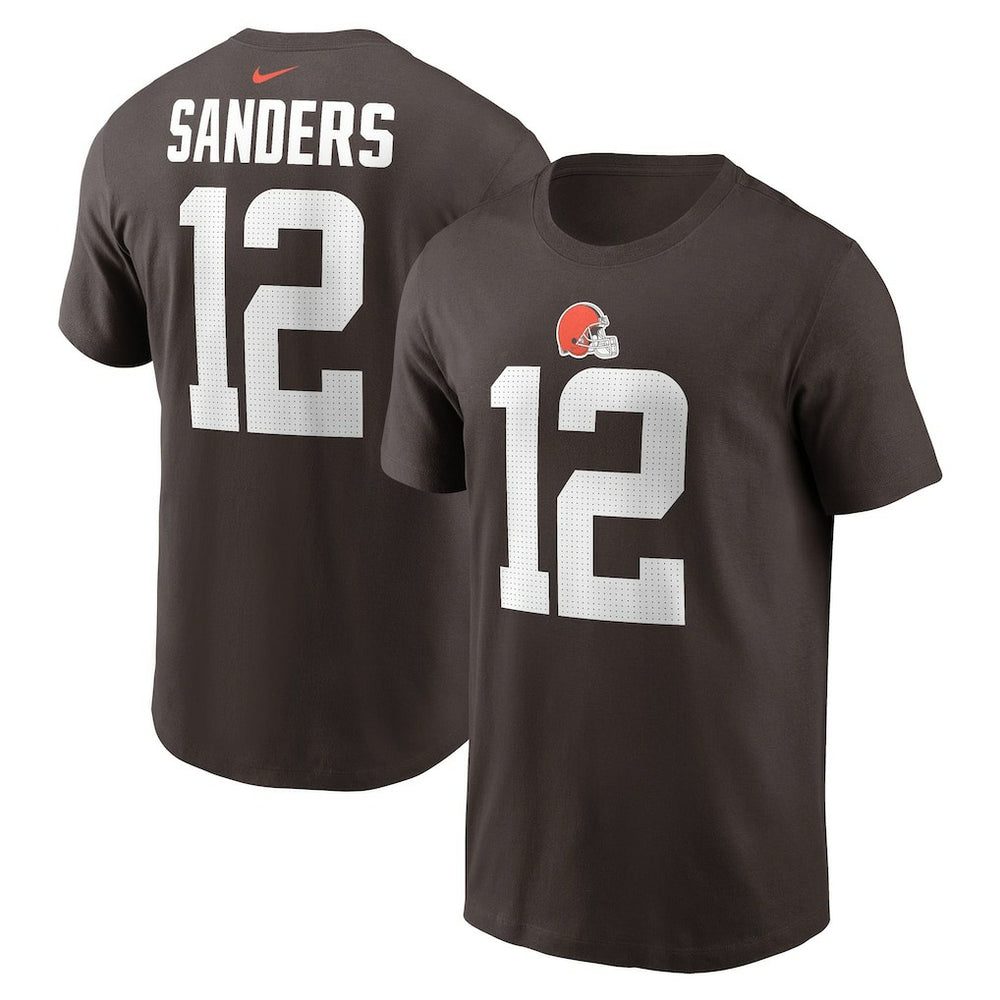 Shedeur Sanders Cleveland Browns Youth 2025 NFL Draft Player Name & Number T-Shirt - Brown online
