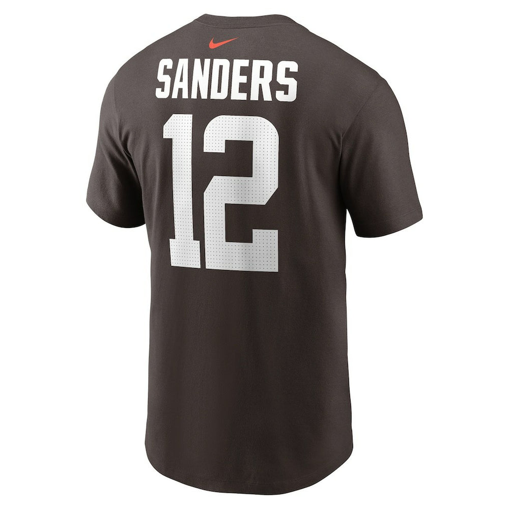 Shedeur Sanders Cleveland Browns Youth 2025 NFL Draft Player Name & Number T-Shirt - Brown online