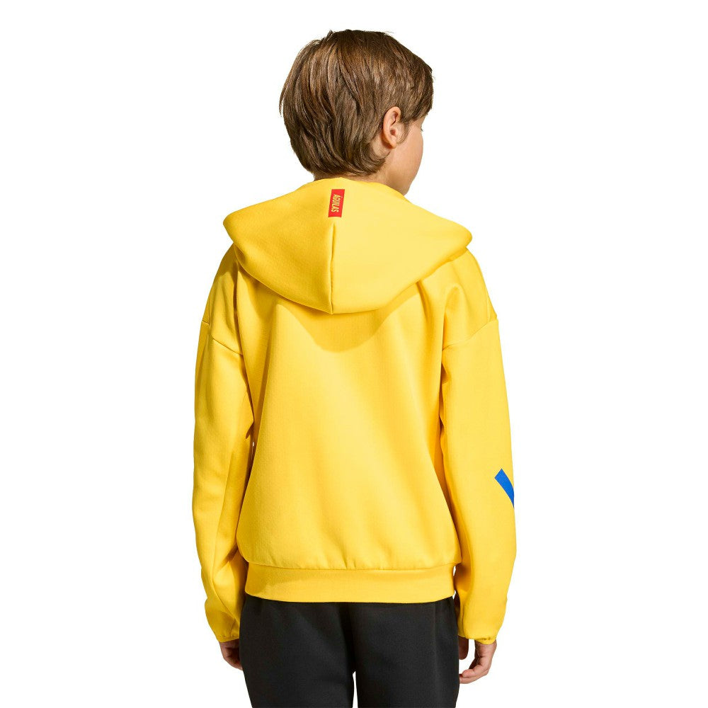 Club America Youth 2025/26 Club Anthem Full-Zip Hoodie Jacket - Yellow cheap