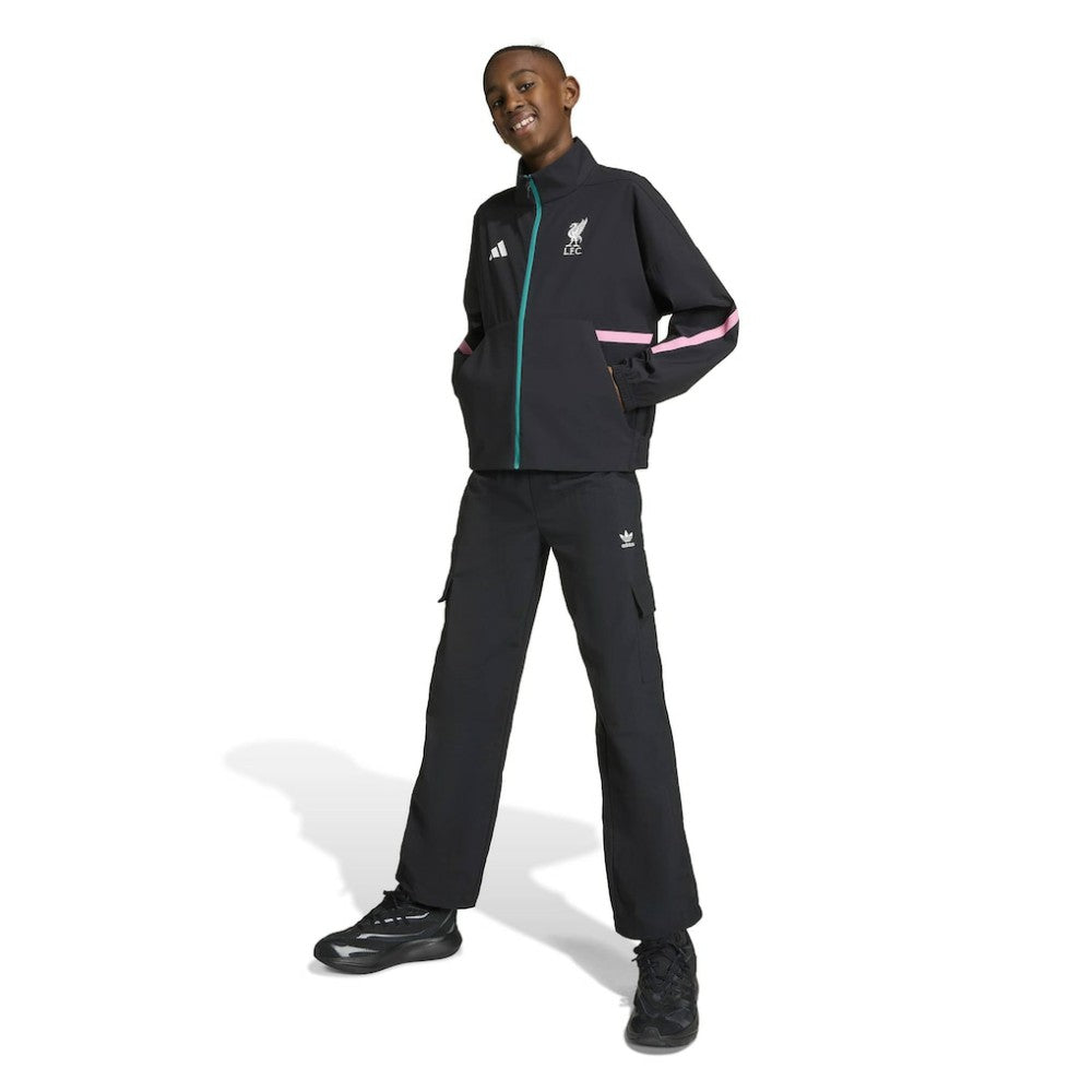 Liverpool Youth 2025/26 Club Anthem Full-Zip Jacket - Black discount