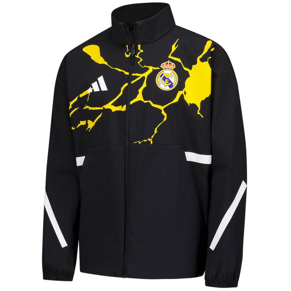 Real Madrid x Marvel Youth Anthem Full-Zip Jacket - Black for sale