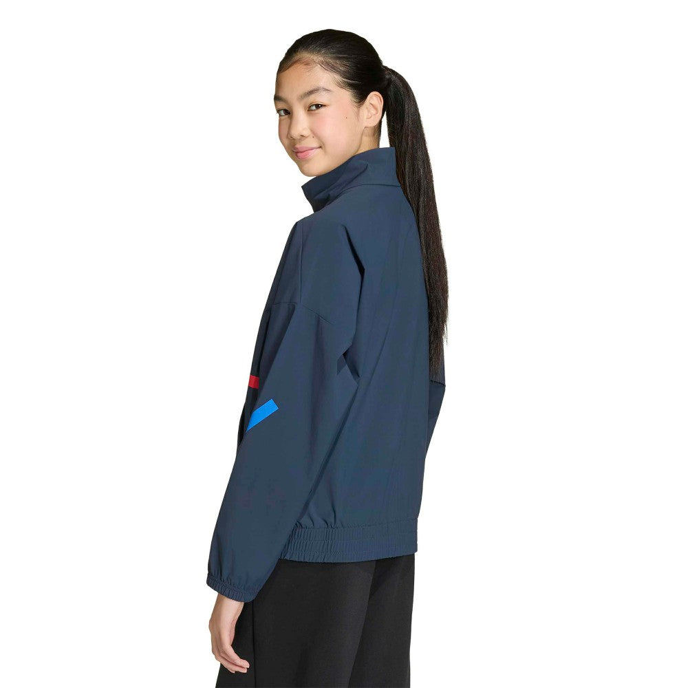 Arsenal Youth 2025/26 Club Anthem Full-Zip Jacket - Navy shop