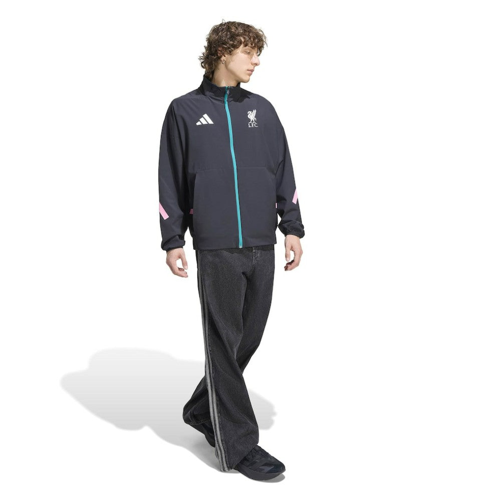 Liverpool 2025/26 Club Anthem Full-Zip Jacket - Black sale