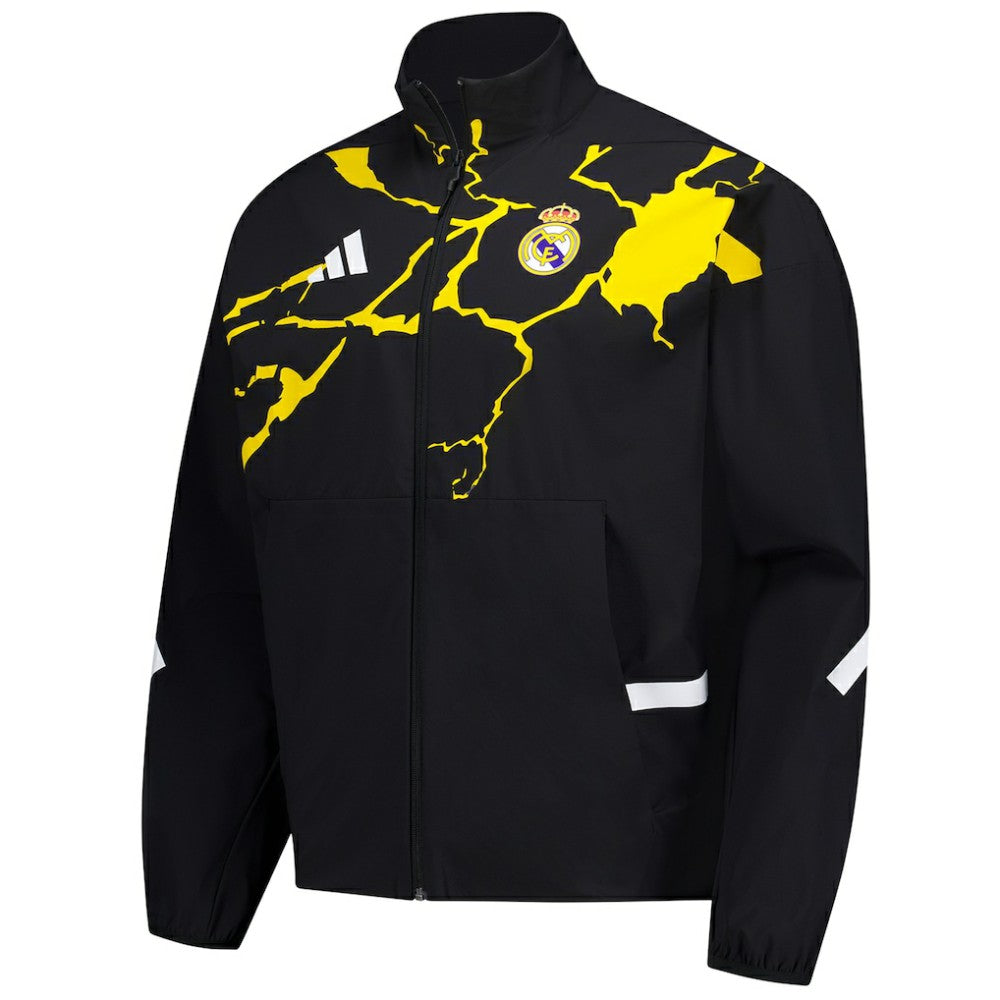 Real Madrid x Marvel Anthem Full-Zip Jacket - Black on sale