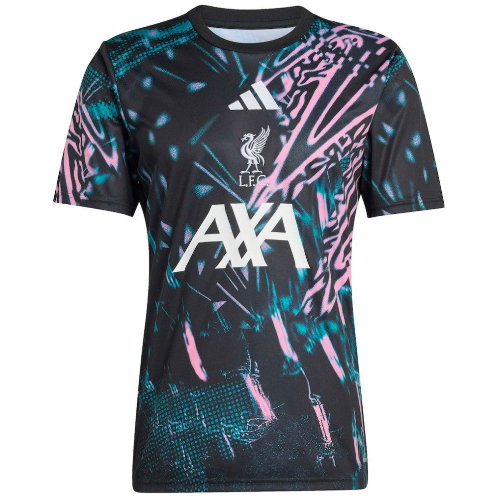 Liverpool 2025/26 Pre-Match Training Jersey - Black discount