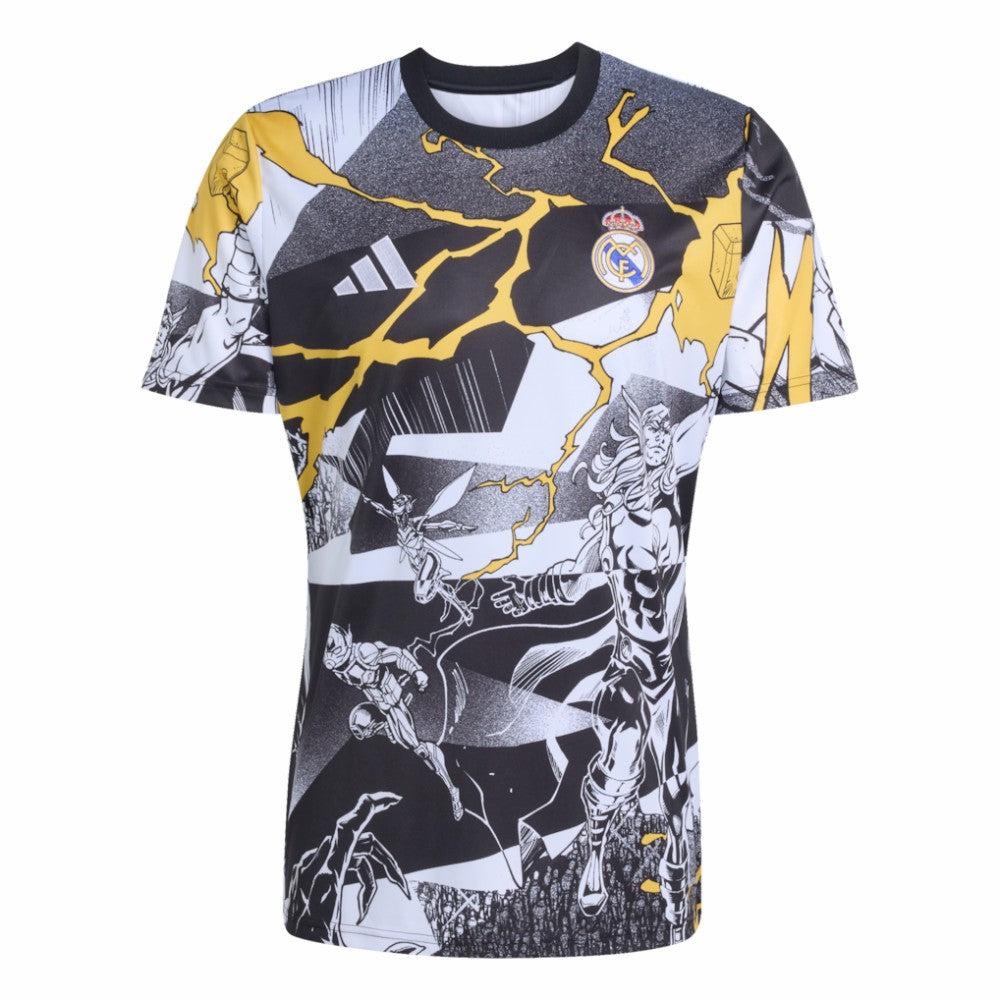 Real Madrid x Marvel AEROREADY 2025/26 Pre-Match Top - White for sale