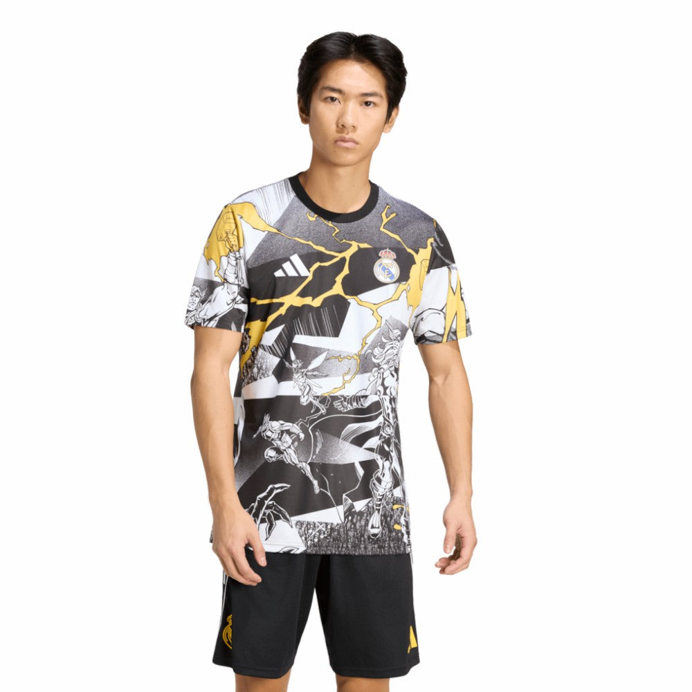 Real Madrid x Marvel AEROREADY 2025/26 Pre-Match Top - White for sale