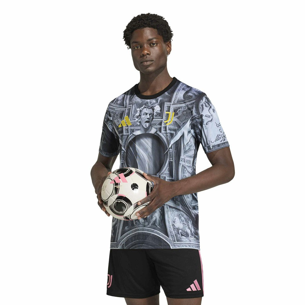 Juventus 2025/26 Pre-Match Training Jersey - Black sale