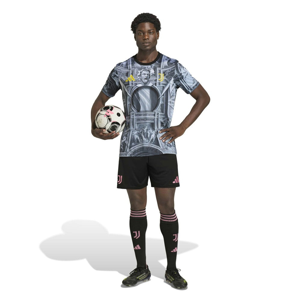 Juventus 2025/26 Pre-Match Training Jersey - Black sale