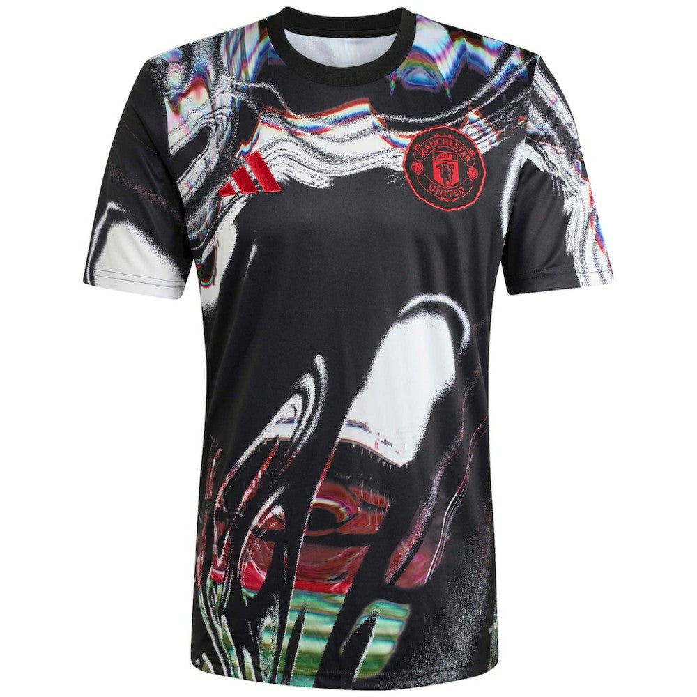 Manchester United 2025/26 Pre-Match Training Jersey - Black outlet