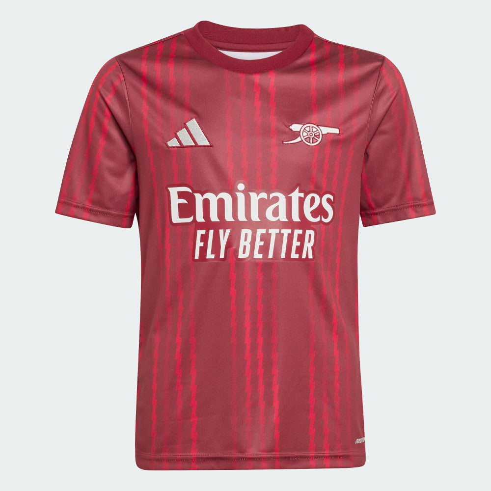 Arsenal Youth 2025/26 Pre-Match Training Jersey - Red shop