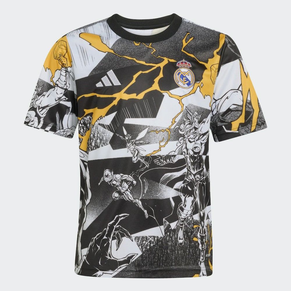 Real Madrid x Marvel Youth AEROREADY 2025/26 Pre-Match Top - White sale