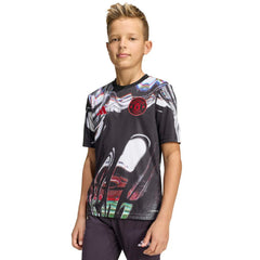 Manchester United Youth 2025/26 Pre-Match Training Jersey - Black for sale