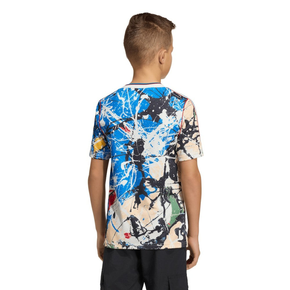 Manchester United X Stone Roses Youth Replica Jersey - Blue outlet