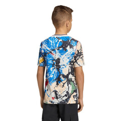Manchester United X Stone Roses Youth Replica Jersey - Blue outlet