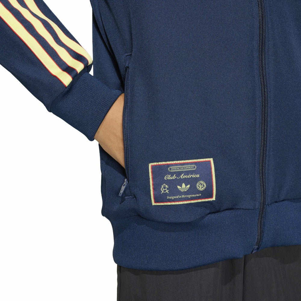 Club America Youth Terrace Icons Full-Zip Track Top - Navy discount