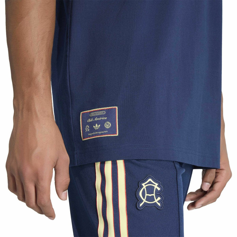 Club America Terrace Icons T-Shirt - Navy shop
