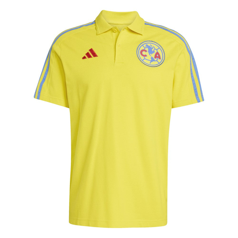 Club America 2025/26 DNA Alphaskin Polo - Yellow shop