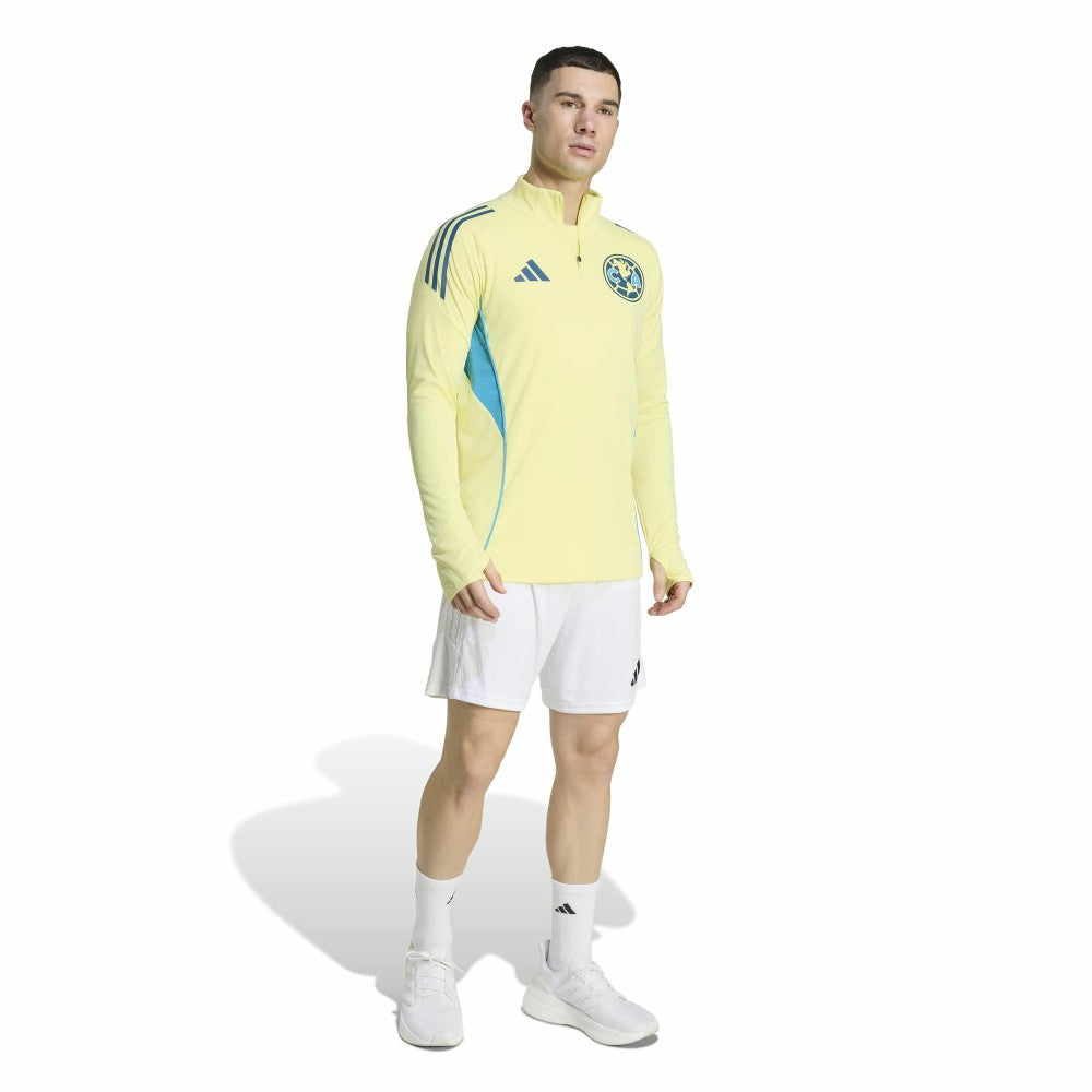 Club America Tiro 2025/26 AEROREADY Raglan Full-Zip Training Top - Yellow for sale