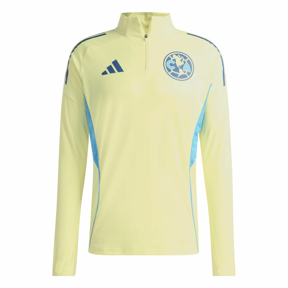 Club America Tiro 2025/26 AEROREADY Raglan Full-Zip Training Top - Yellow for sale