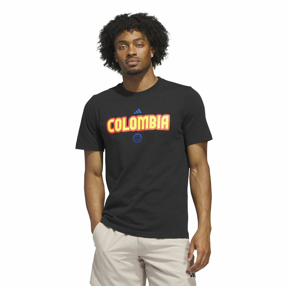 Colombia National Team Jersey Hook T-Shirt - Black for sale