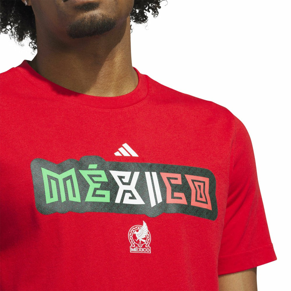 Mexico National Team Jersey Hook T-Shirt - Red on sale