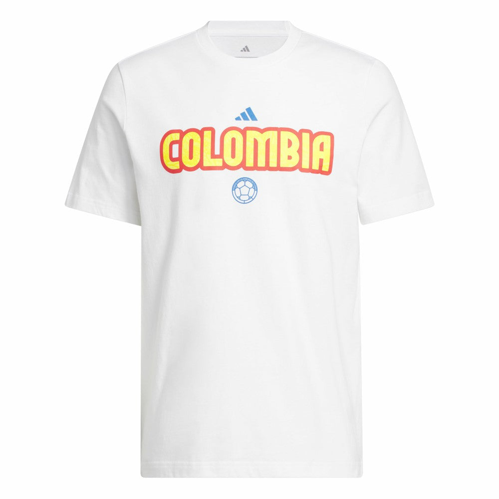 Colombia National Team Jersey Hook T-Shirt - White sale