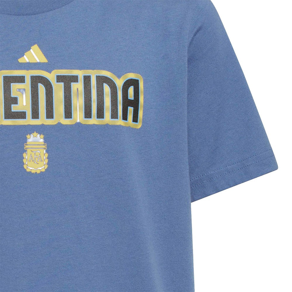 Argentina National Team Youth Jersey Hook T-Shirt - Blue cheap