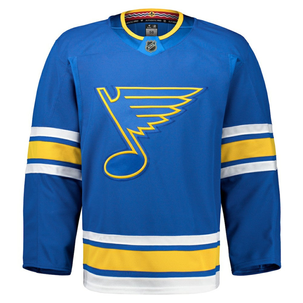 St. Louis Blues Fanatics Home Authentic Pro Jersey - Blue Jerseys