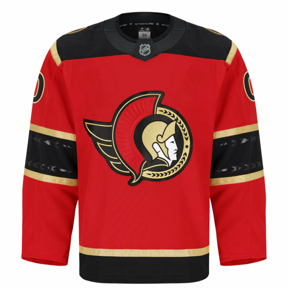 Ottawa Senators Fanatics Alternate Authentic Pro Custom Jersey - Red Jerseys