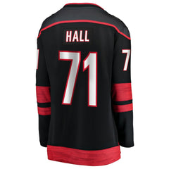 Taylor Hall Carolina Hurricanes Fanatics Women's Home Breakaway Player Jersey - Black Jerseys