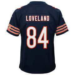 Colston Loveland Chicago Bears Youth Game Jersey - Navy outlet