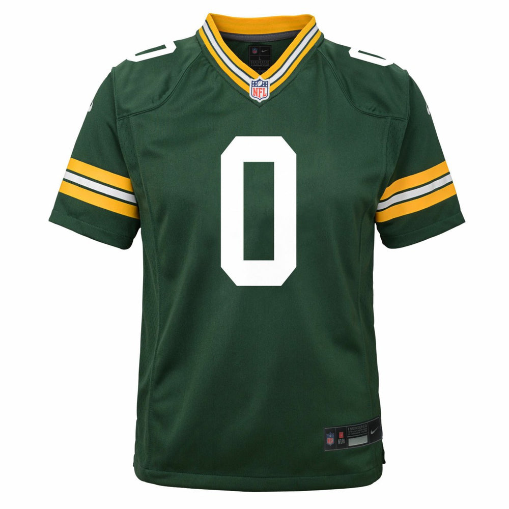 Matthew Golden Green Bay Packers Youth Team Game Jersey - Green sale