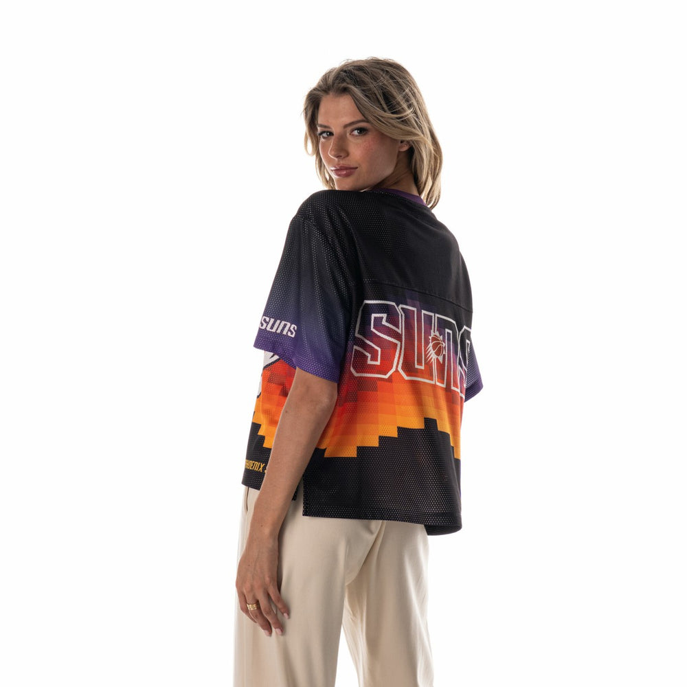 Phoenix Suns The Wild Collective Unisex 2025/26 City Edition Boxy Mesh T-Shirt - Black shop