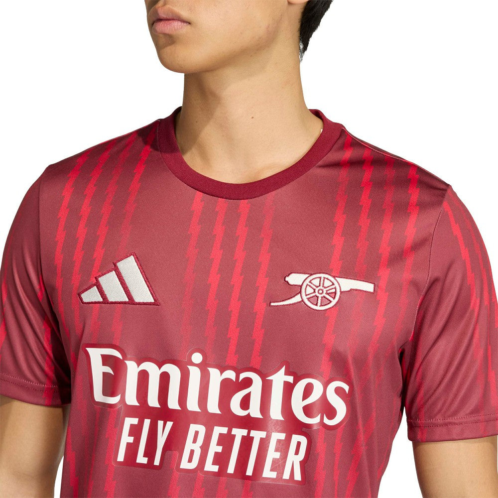 Arsenal 2025/26 Pre-Match Training Jersey - Red sale