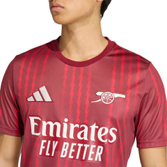 Arsenal 2025/26 Pre-Match Training Jersey - Red sale