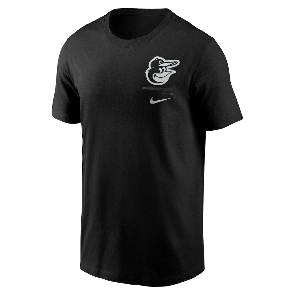 Baltimore Orioles  Bar Loading T-Shirt Black