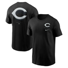 Cincinnati Reds  Bar Loading T-Shirt Black