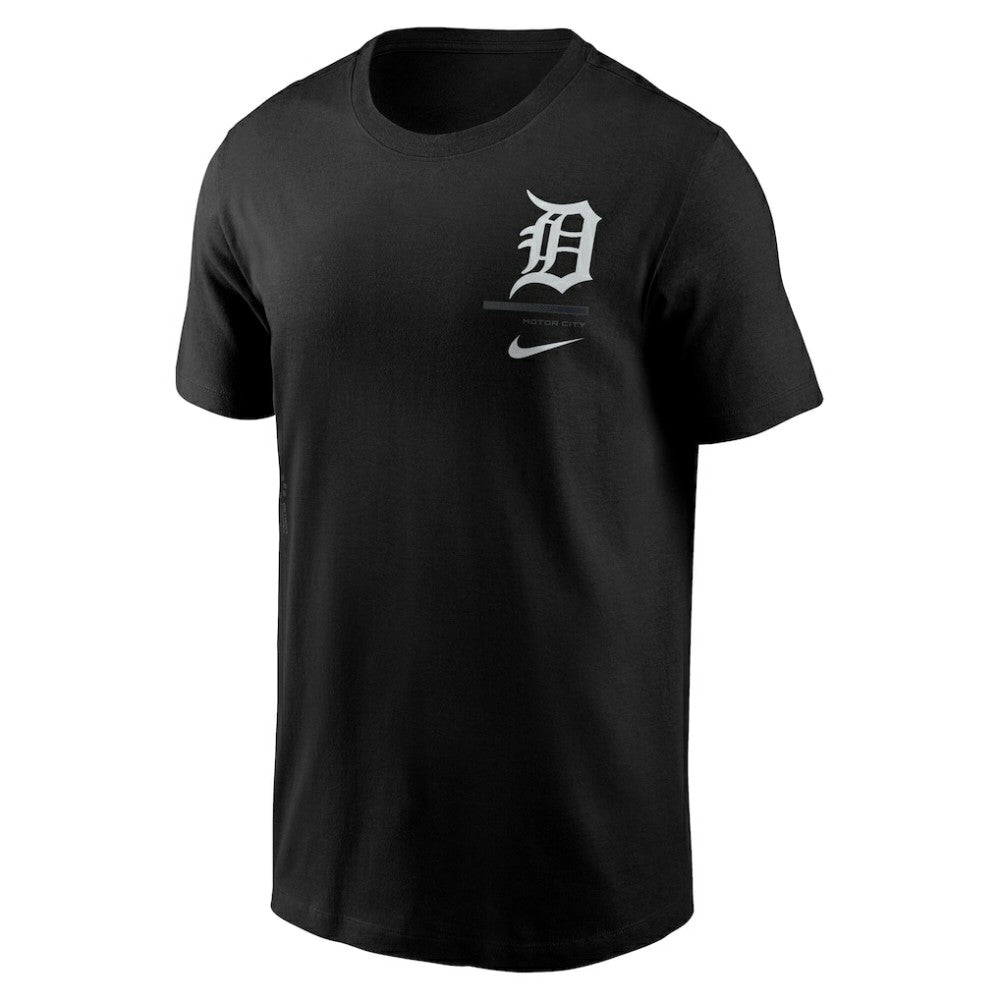 Detroit Tigers  Bar Loading T-Shirt Black
