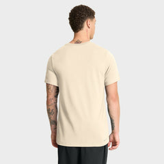 Atlanta Braves Wordmark Tri-Blend T-Shirt Natural