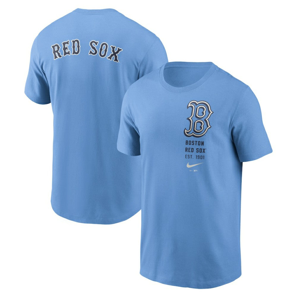 Boston Red Sox Record Shattered T-Shirt Light Blue